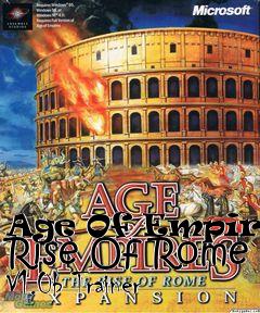 Box art for Age
Of Empires: Rise Of Rome V1.0b Trainer