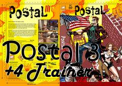 Box art for Postal
3 +4 Trainer