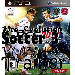 Box art for Pro
Evolution Soccer 3 V1.031 +4 Trainer