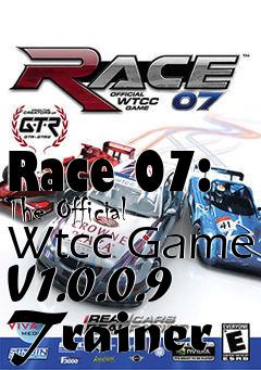 Box art for Race
07:
The Official Wtcc Game V1.0.0.9 Trainer