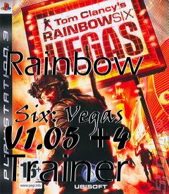 Box art for Rainbow
            Six: Vegas V1.05 +4 Trainer