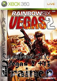 Box art for Rainbow
Six: Vegas 2 +13 Trainer