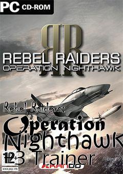 Box art for Rebel
Raiders: Operation Nighthawk +3 Trainer