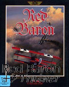 Box art for Red
Baron +3 Trainer