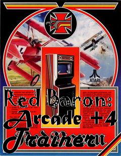 Box art for Red
Baron: Arcade +4 Trainer