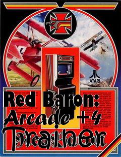 Box art for Red
Baron: Arcade +4 Trainer