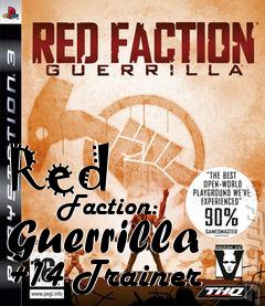 Box art for Red
            Faction: Guerrilla +14 Trainer