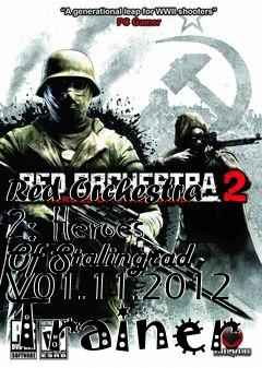 Box art for Red
Orchestra 2: Heroes Of Stalingrad V01.11.2012 Trainer