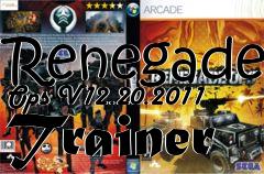 Box art for Renegade
Ops V12.20.2011 Trainer