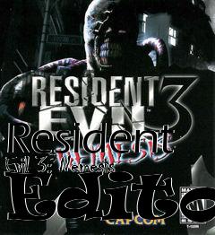 Box art for Resident
Evil 3: Nemesis Editor