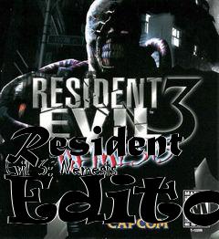 Box art for Resident
Evil 3: Nemesis Editor