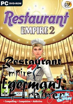 Box art for Restaurant
Empire 2 [german] +4 Trainer