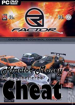 Box art for Rfactor
Money And Experience Cheat