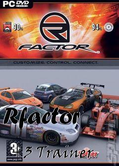 Box art for Rfactor
            +3 Trainer