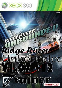 Box art for Ridge
Racer Unbounded V1.07 +12 Trainer