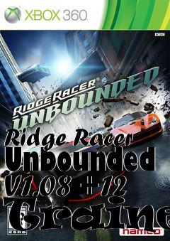 Box art for Ridge
Racer Unbounded V1.08 +12 Trainer