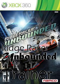 Box art for Ridge
Racer Unbounded V1.12 +12 Trainer