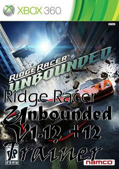 Box art for Ridge
Racer Unbounded V1.12 +12 Trainer