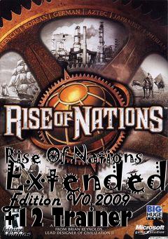 Rise Of Nations Extended Edition V0.2009 [trainer +12]