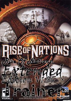 Box art for Rise
Of Nations: Extended Edition V1.06 Trainer