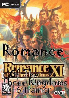 Box art for Romance
            Of The Three Kingdoms Xi +6 Trainer