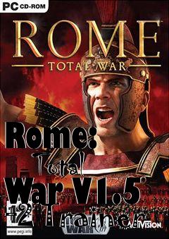 Box art for Rome:
      Total War V1.5 +2 Trainer