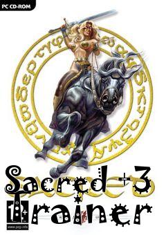 Box art for Sacred
+3 Trainer
