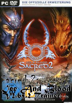 Box art for Sacred
2: Ice And Blood V2.65.2 Trainer