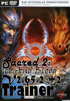 Box art for Sacred
2: Ice And Blood V2.65.2 +2 Trainer