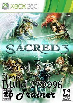 Box art for Sacred
3 Steam  Build 140096 +6 Trainer