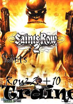 Box art for Saints
            Row 2 +10 Trainer