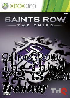 Box art for Saints
Row: The Third V12.13.2011 Trainer