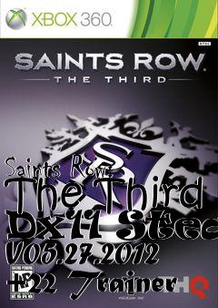 Box art for Saints
Row: The Third Dx11 Steam V05.27.2012 +22 Trainer