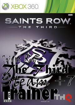Box art for Saints
Row: The Third Steam +7 Trainer