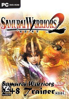 Box art for Samurai
Warriors 2 +8 Trainer