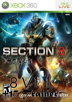 Box art for Section
            8 V1.1 +17 Trainer