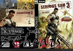 Box art for Serious
Sam 3 Cheats
