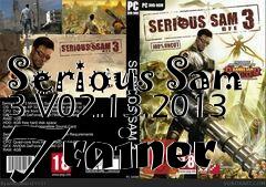 Box art for Serious
Sam 3 V02.13.2013 Trainer