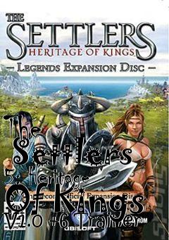Box art for The
      Settlers 5: Heritage Of Kings V1.0 +6 Trainer