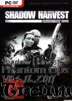 Box art for Shadow
Harvest: Phantom Ops V04.16.2011 Trainer
