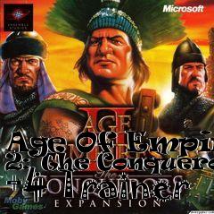 Box art for Age Of Empires
2: The Conquerors +4 Trainer