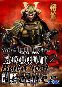 Box art for Total
						War: Shogun 2 Build 4651 Trainer