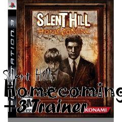 Box art for Silent
Hill: Homecoming +3 Trainer