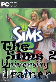 Box art for The
      Sims 2: University Trainer