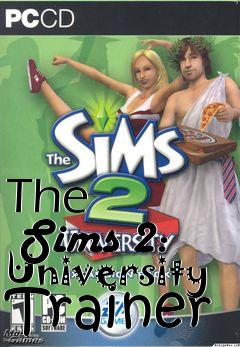 Box art for The
      Sims 2: University Trainer