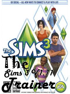 Box art for The
      Sims 3 V1.11 Trainer