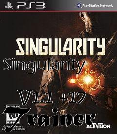 Box art for Singularity
            V1.1 +17 Trainer