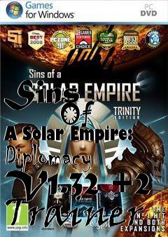 Box art for Sins
            Of A Solar Empire: Diplomacy V1.32 +2 Trainer