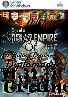 Box art for Sins
            Of A Solar Empire: Diplomacy V1.32 +2 Trainer