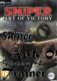 Box art for Sniper:
            Art Of Victory +4 Trainer